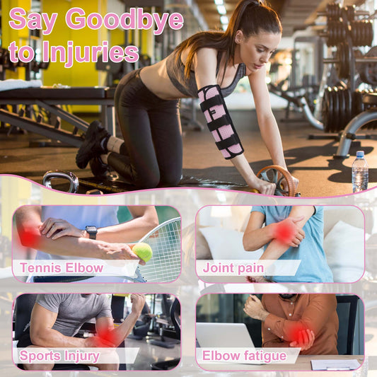 SPRING SEAON Adjustable Elbow Support Sleeve for Sleeping and Day Working - Fit Adult Right & Left Arm