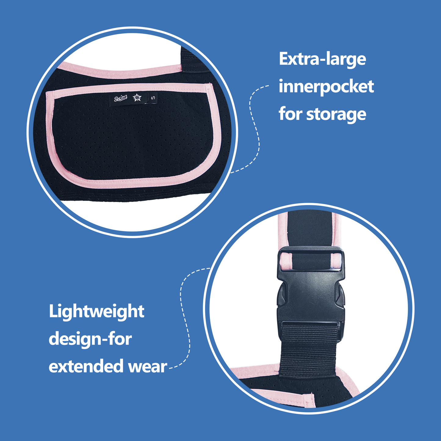 Arm Sling Shoulder Immobilizer - Rotator Cuff Support Brace, Adjustable for Shoulder, Arm, Wrist & Elbow