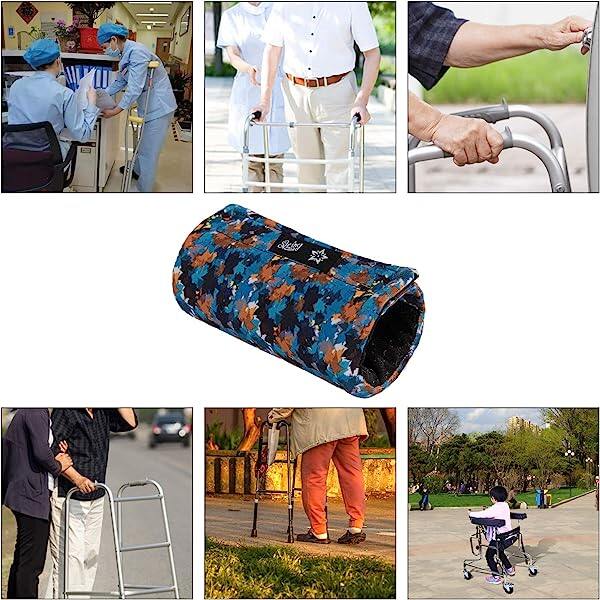 SpringSeaon Universal Walker Handgrip Covers - Ultra-Soft Cushion