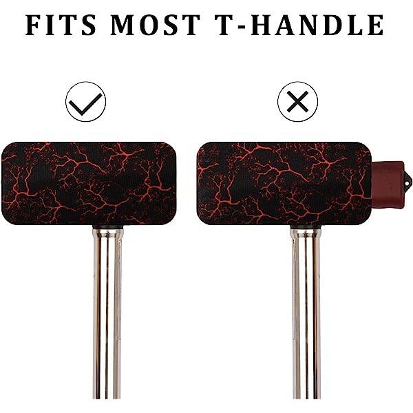 SpringSeaon Padded Cane Handle Covers with Extra Foam – Universal Fit T-Handle Grip for Daily Mobility Support