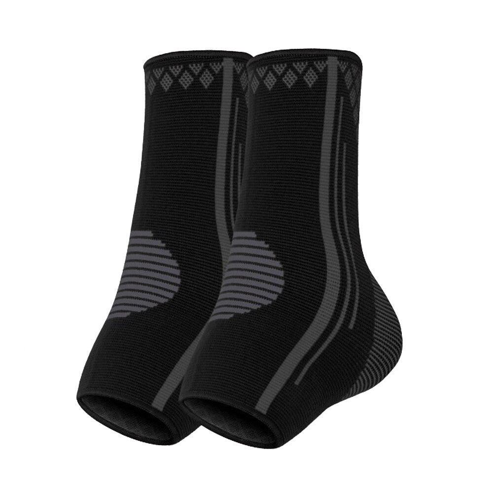 Color-​Ankle Compression Sleeve (1 Pair) - Ankle Support for Sports Running S-L - SpringSeaon