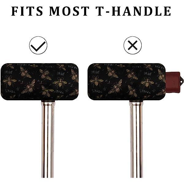 Cane Pad Hand Grip Cover Replacement Soft Non-slip Cushion of T-Handle for Walking Crutches Accessories Green Flowers