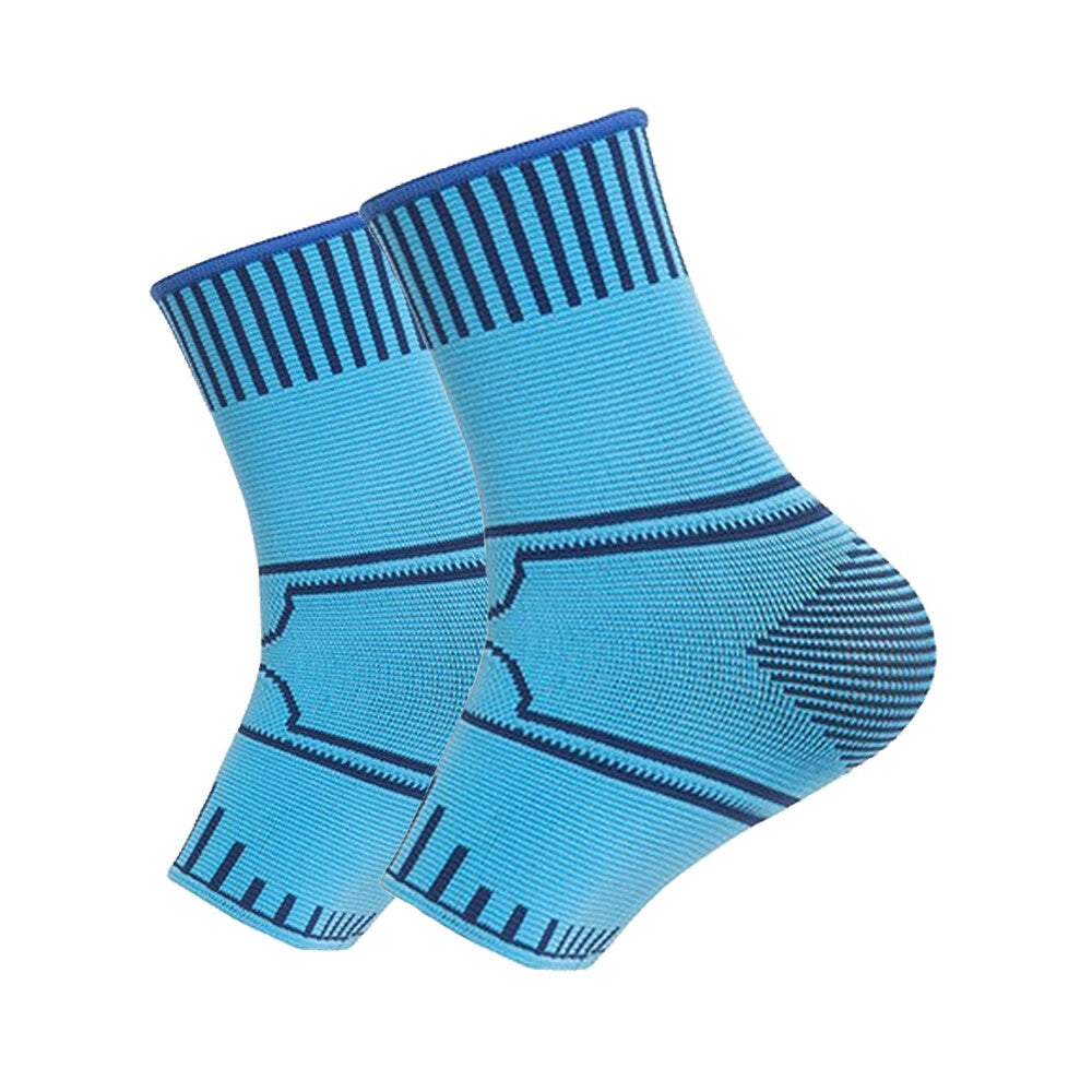 Ankle Compression Sleeve (1 Pair) - Ankle Support for Sports Running S-L