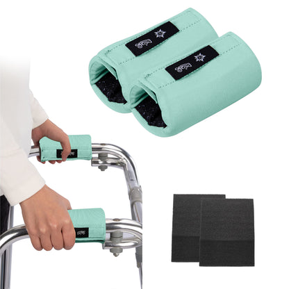 SpringSeaon Walker Hand Grip Padded Covers - Non-Slip Moisture-Wicking Cushion