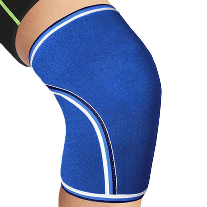 SPRING SEAON 7mm Compression Knee Sleeves - SCR Fabric Sports Gear (1 Pair) S-XXL