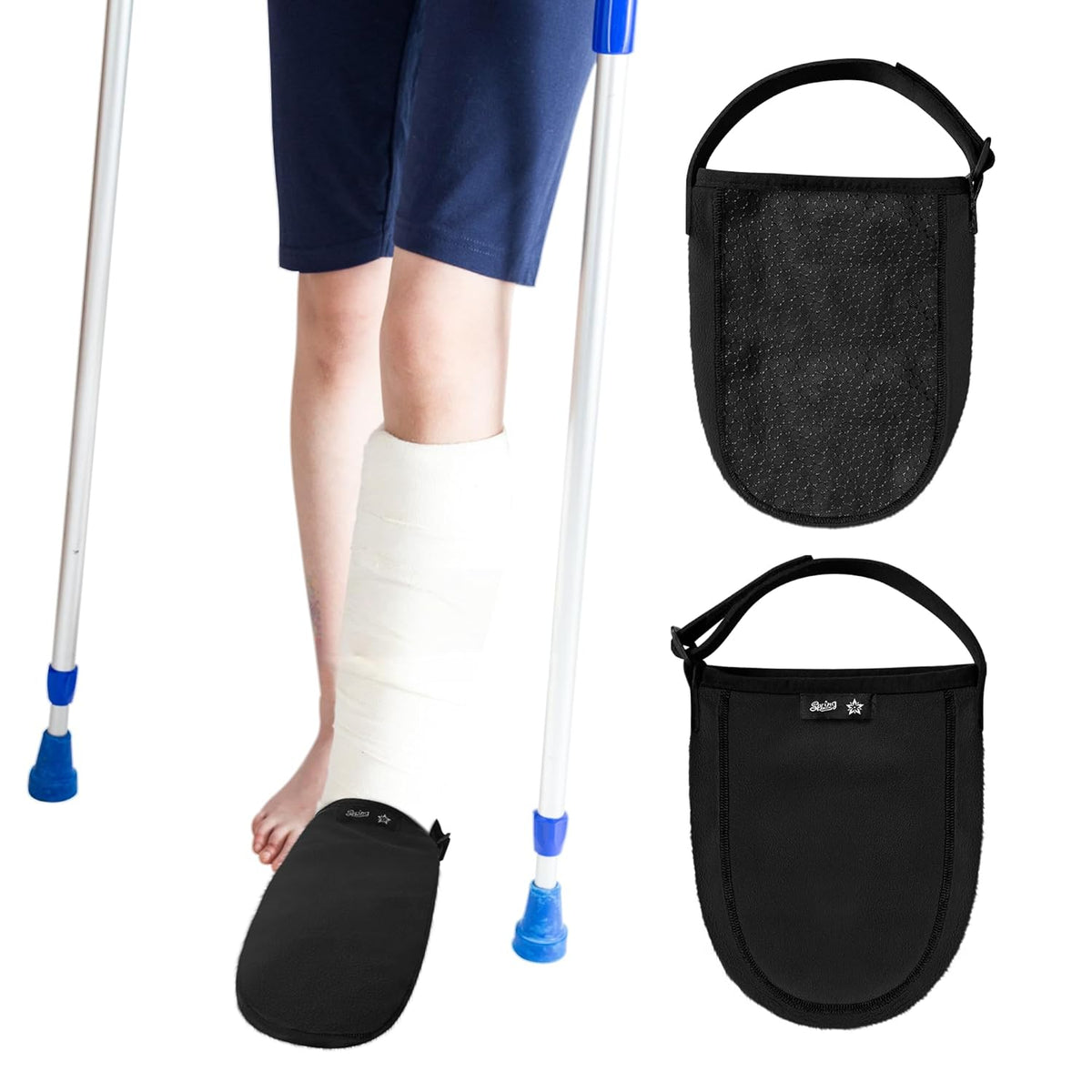 Color-​Cast Sock Cover for Foot - Soft Warm Toe Protector with Non-Slip Bottom - SpringSeaon