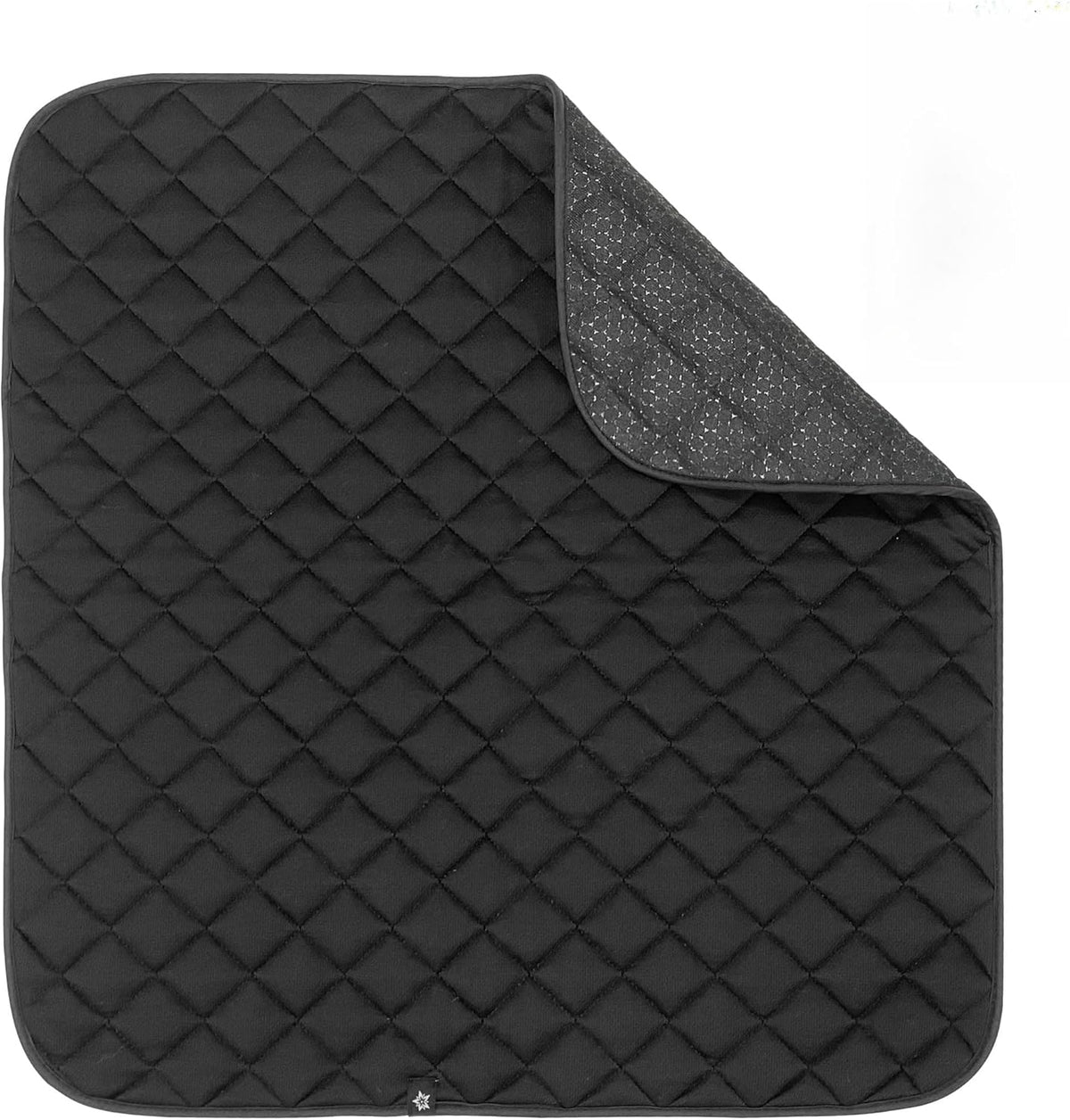 Color-​SPRING SEAON Waterproof Chair Pads 22"x21" - Thickened Washable Reusable Seat Protector (Black, 1 Pack) - SpringSeaon