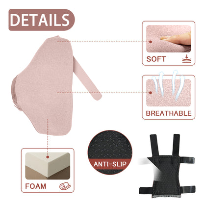 SPRING SEAON Forearm Crutch Pads Non-Slip Comfort Hand Grips (4-Piece Set)