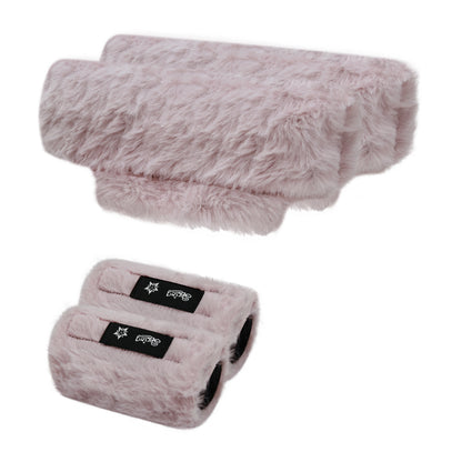 SPRING SEAON Lt Purple Ultra-Soft Fluffy Crutch Pads Covers | Cloud-Like Comfort Style Crutch Accessories