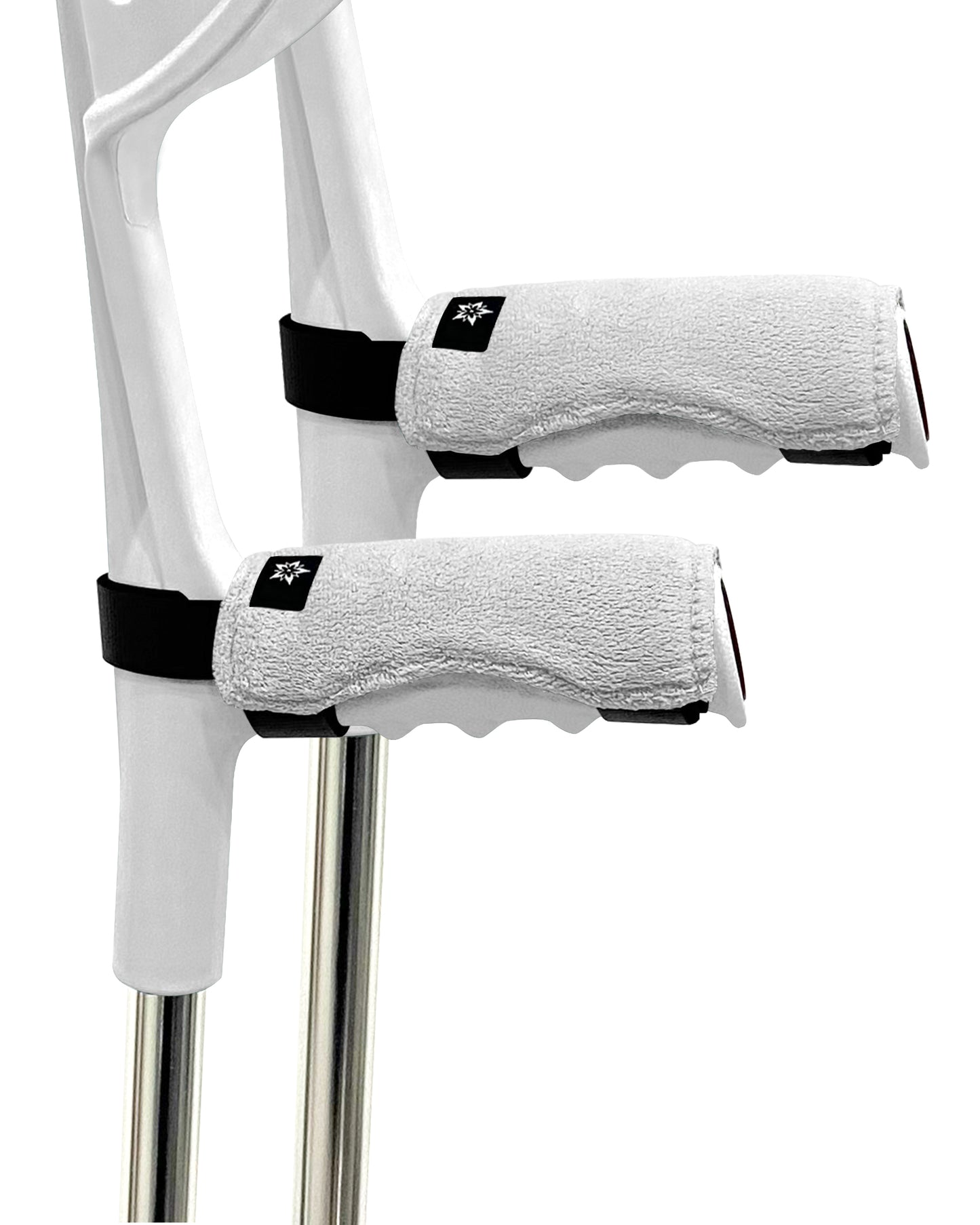 SPRING SEAON Forearm Crutch Pads Velvet – Soft Foam Covers for Elbow Crutches, Non-Slip & Comfortable, Universal Fit, Washable, 2 Pack