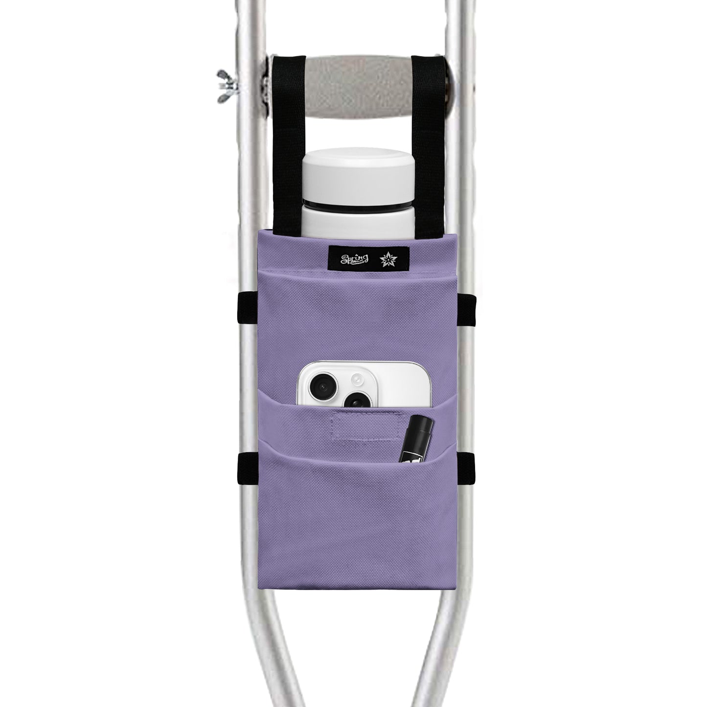 SpringSeaon Water-Proof Crutch Pouch- Lightweight Universal Storage Bag-Crutch Accessories