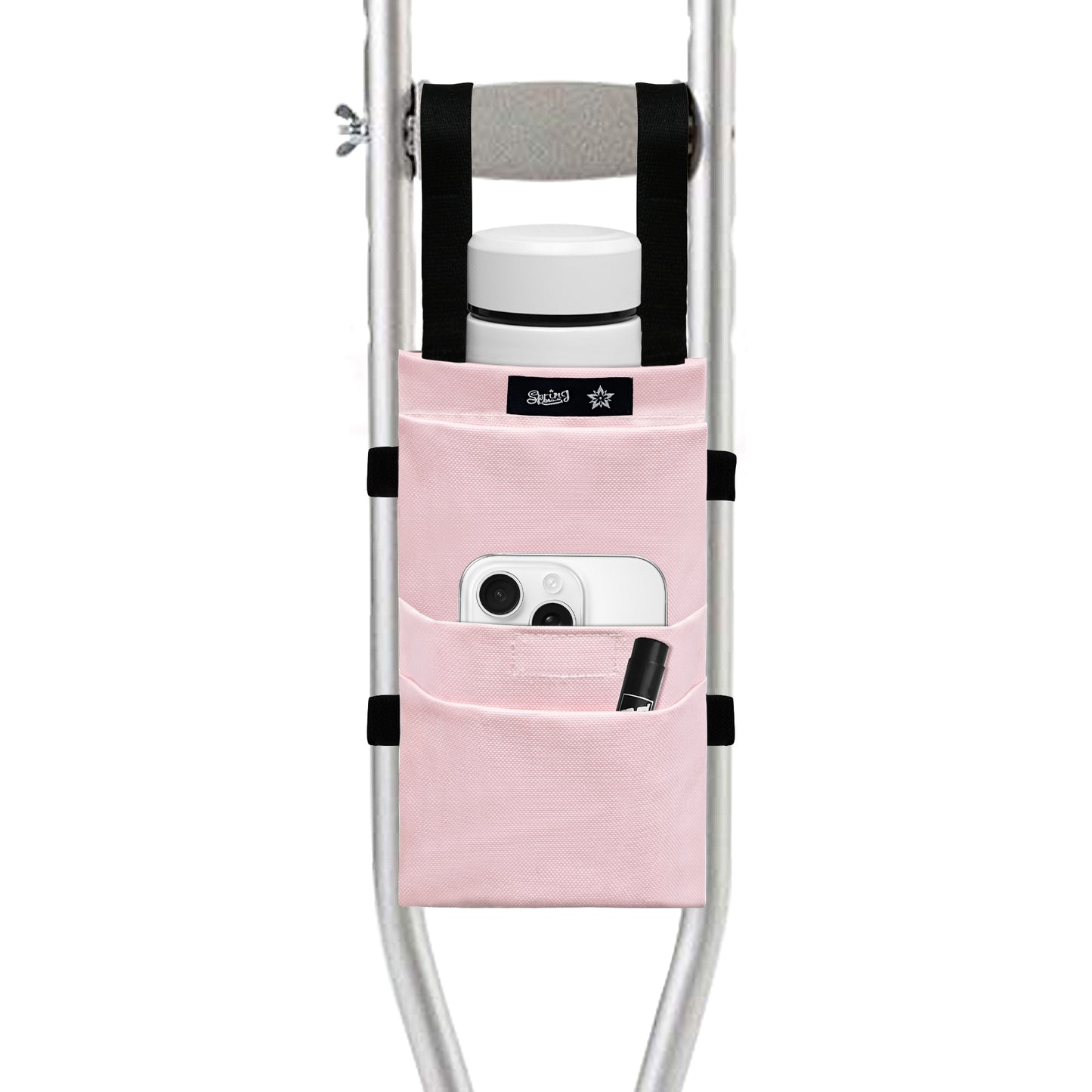 SpringSeaon Water-Resistant Crutch Bag - Lightweight Universal Storage Pouch-Crutch Accessories