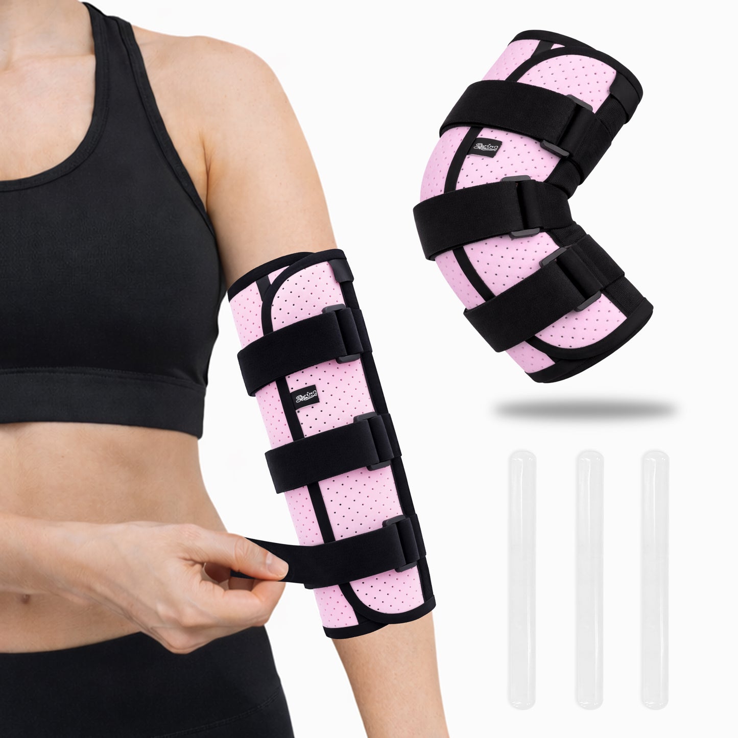 SPRING SEAON Adjustable Elbow Support Sleeve for Sleeping and Day Working - Fit Adult Right & Left Arm