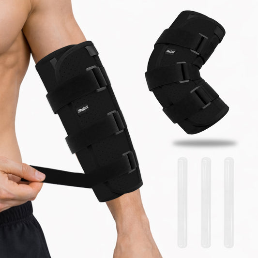 SPRING SEAON Adjustable Elbow Support Sleeve for Sleeping and Day Working - Fit Women & Men, Right & Left Arm