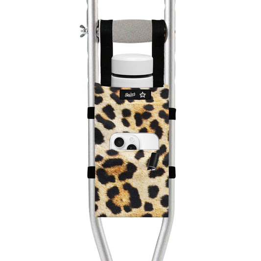 SpringSeaon Water-Proof Crutch Storage Bag- Lightweight Universal Crutches Pouch Accessories