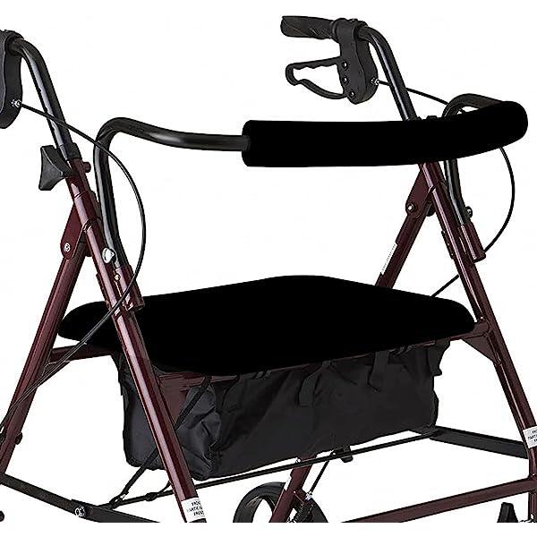 Color-​Unisex Rollator Walker Seat and Backrest Covers - Universal Soft Rollator Accessories Colorful Stars - SpringSeaon