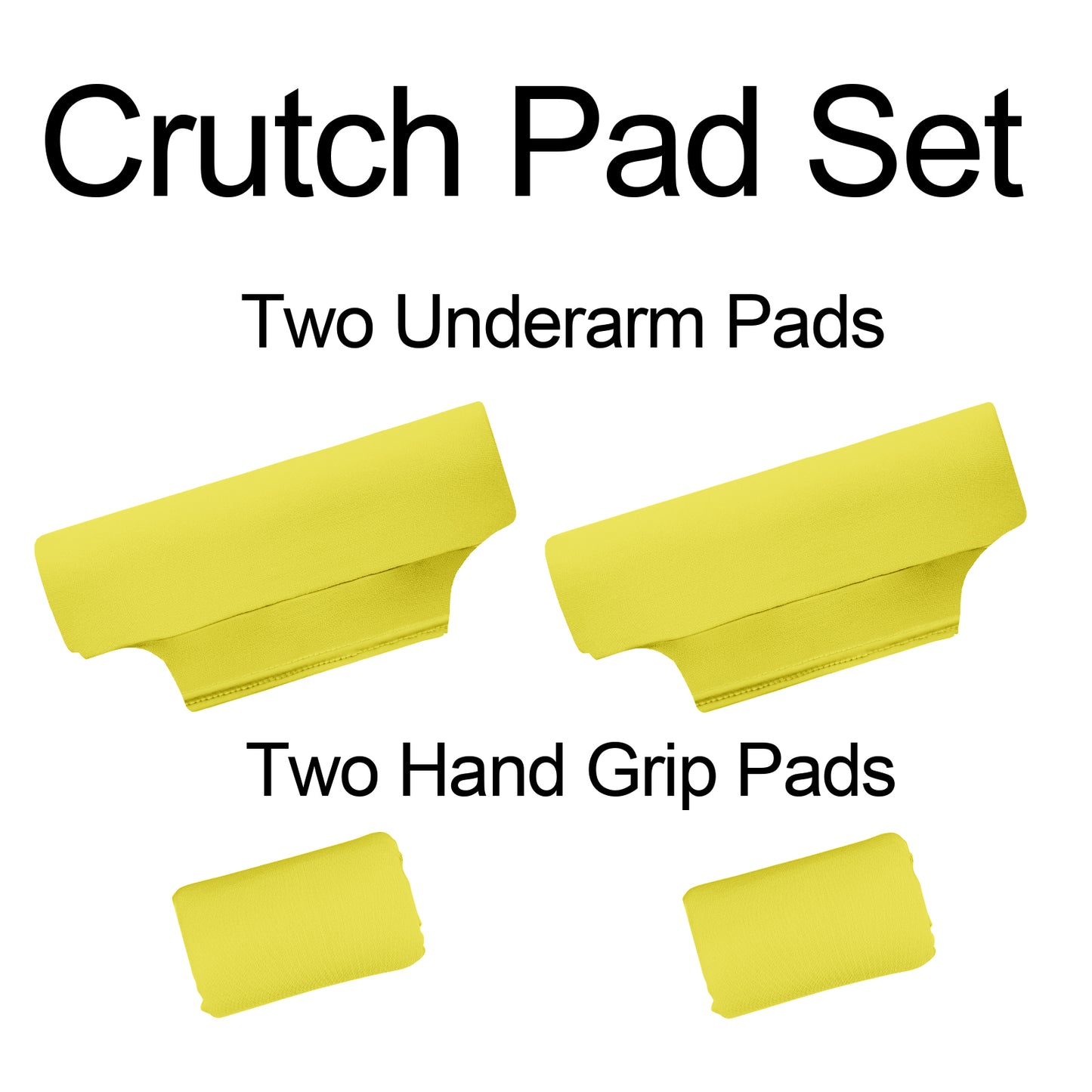 SpringSeaon Underarm Crutch's Pad and Hand Grip Covers Universal Crutch Accessories