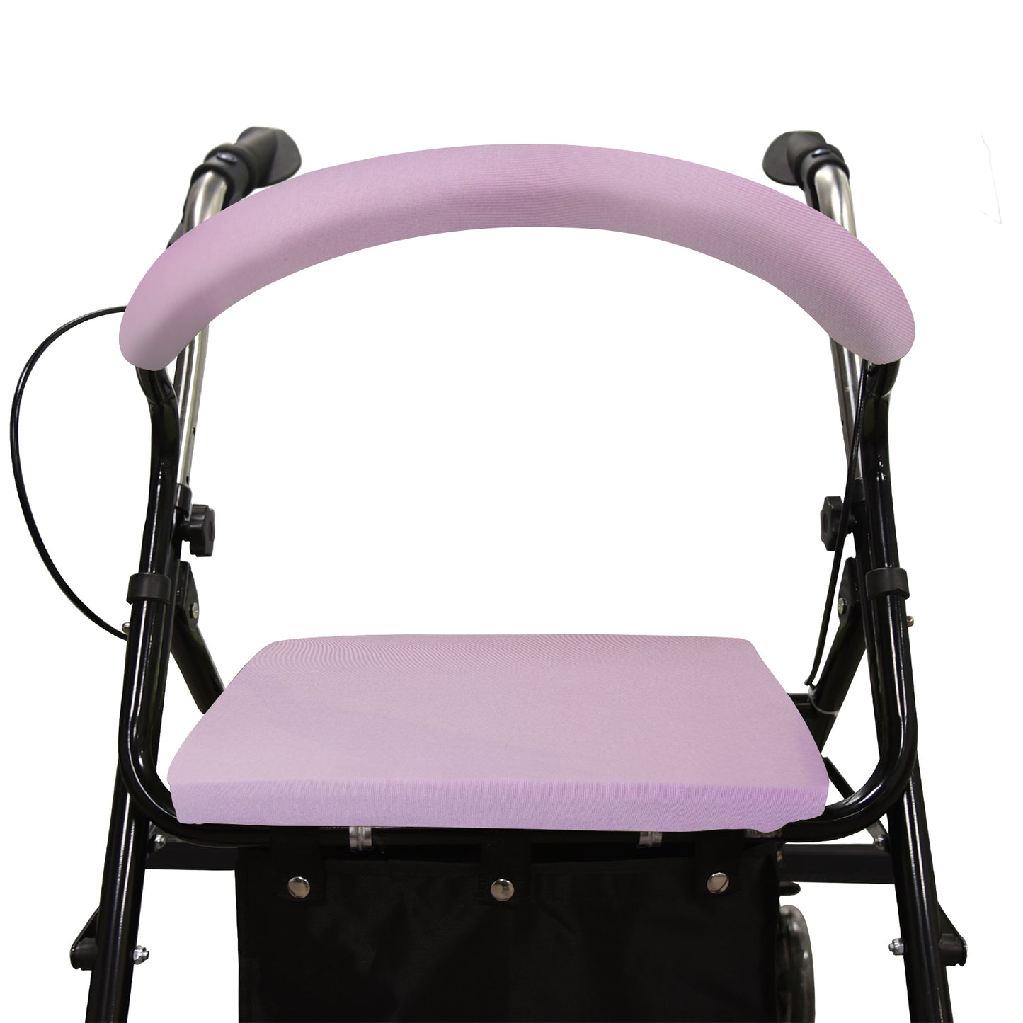 Unisex Rollator Walker Seat and Backrest Covers - Universal Soft Rollator Accessories (purple)