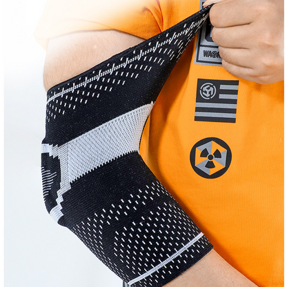 Elbow Compression Sleeve - Elbow Support for Sports & Weightlifting