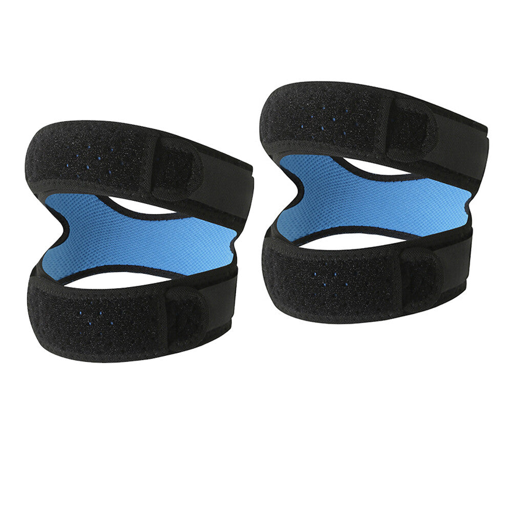 Color-​Patellar Tendon Support Strap (1 Pair) - Adjustable Neoprene Knee Strap for Sports & Running - SpringSeaon