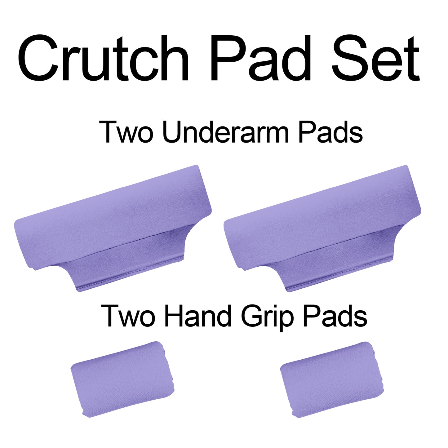 SpringSeaon Underarm Crutch's Pad and Hand Grip Covers Universal Crutch Accessories