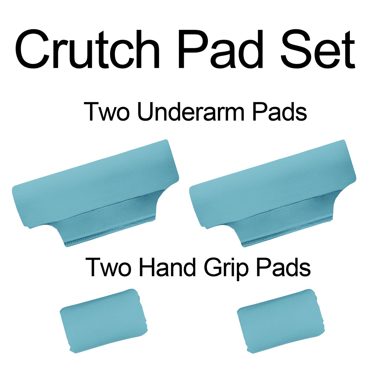 SpringSeaon Underarm Crutch's Pad and Hand Grip Covers Universal Crutch Cushion Accessories for Crutches