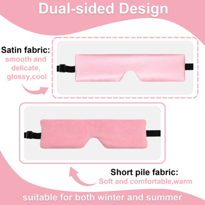 SPRING SEAON Adjustable Upright Sleep Mask & Head Support(pink)