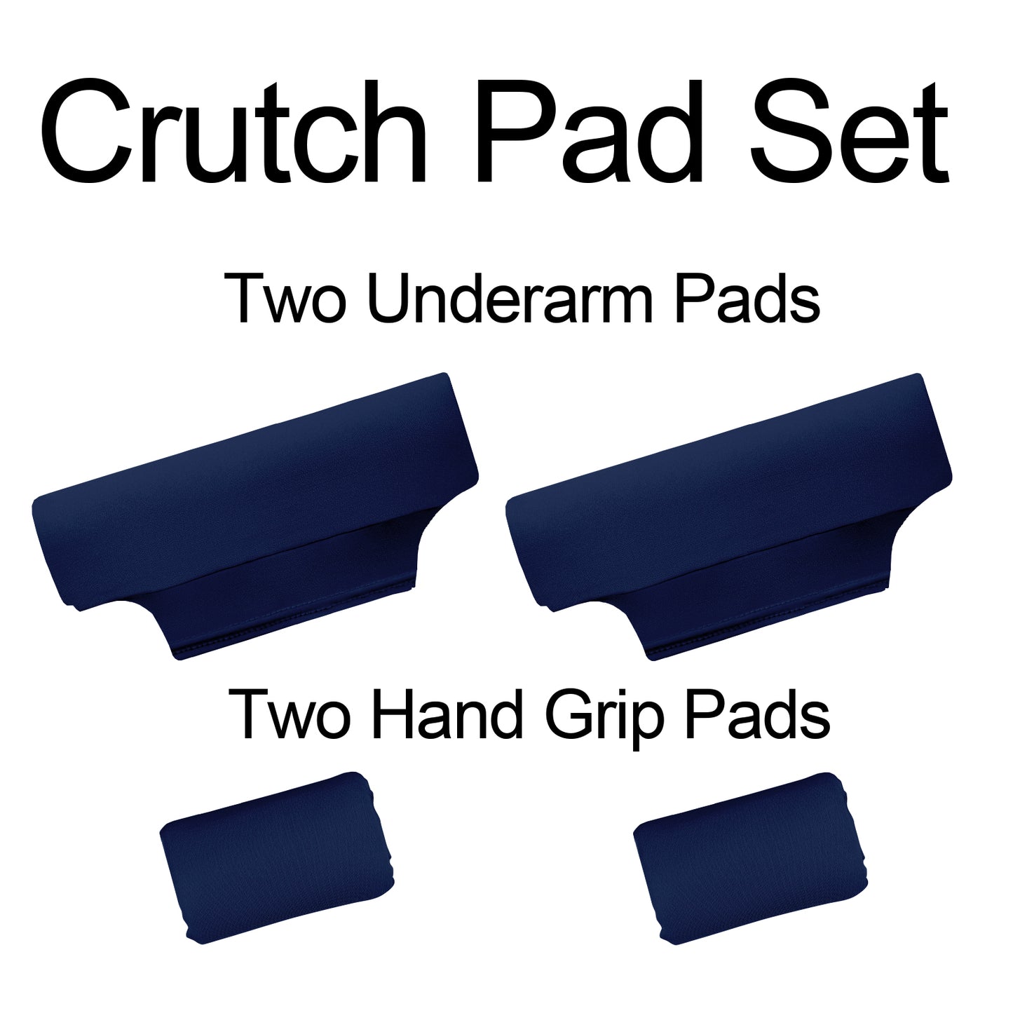 SpringSeaon Underarm Crutch's Pad and Hand Grip Covers Universal Accessories for Crutches