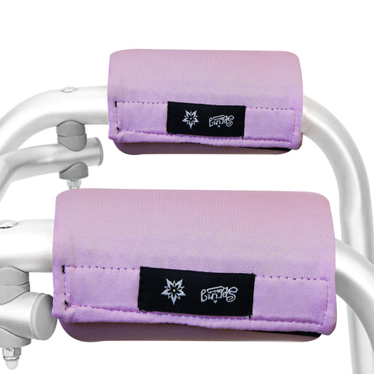 SpringSeaon Anti-Slip Rollator Handle Pads | Moisture-Wicking Comfort Grips Covers (2-Pack)