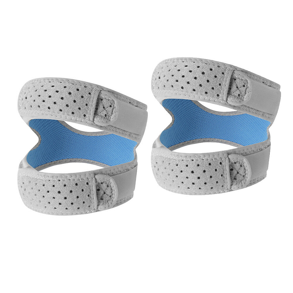 Patellar Tendon Support Strap (1 Pair) - Adjustable Neoprene Knee Strap for Sports & Running