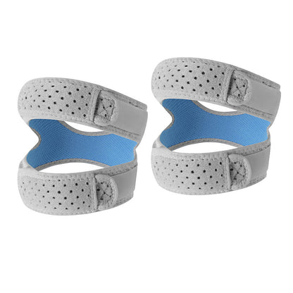 Patellar Tendon Support Strap (1 Pair) - Adjustable Neoprene Knee Strap for Sports & Running