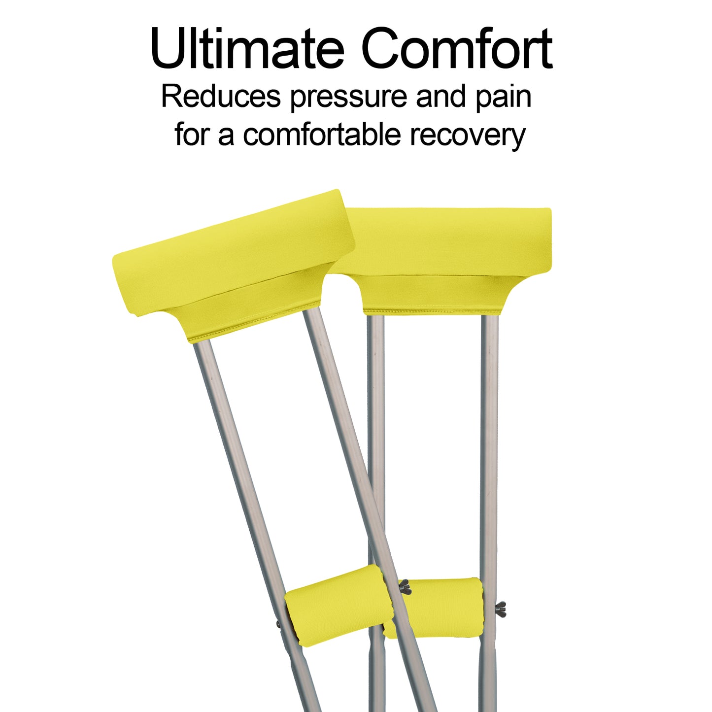 SpringSeaon Underarm Crutch's Pad and Hand Grip Covers Universal Crutch Accessories