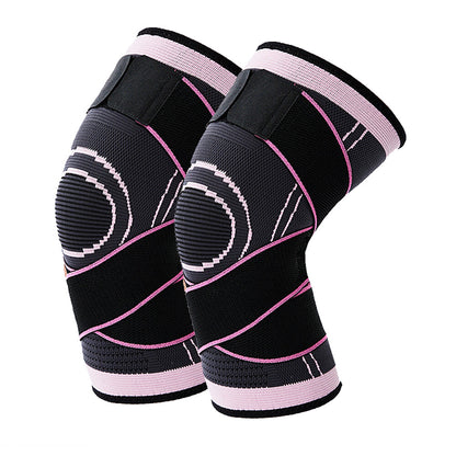 Compression Knee Sleeves (1 Pair) - Comfortable Lightweight Support for Running & Sports S-L