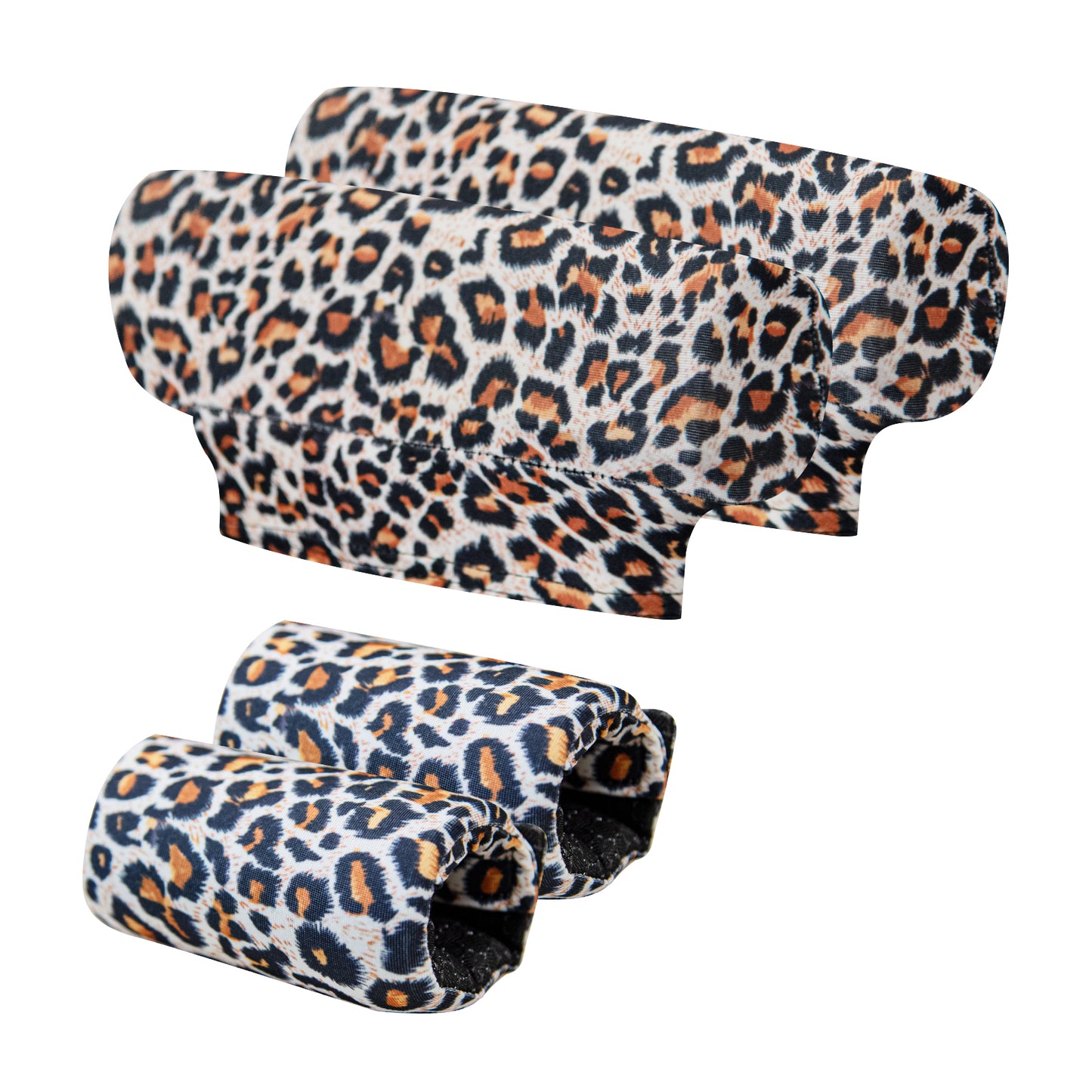 Universal Underarm Crutches Padded Crutch Pads with Hand Grips Padding Handle Covers butterfly