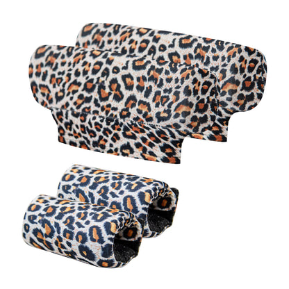 Universal Underarm Crutches Padded Crutch Pads with Hand Grips Padding Handle Covers butterfly