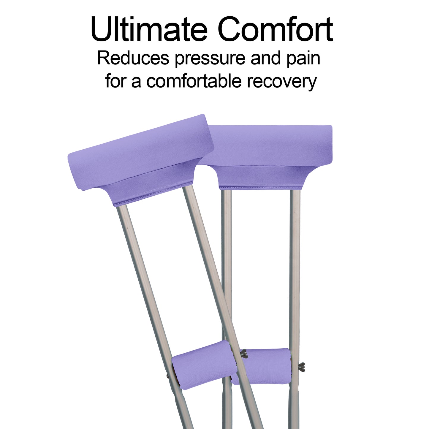 SpringSeaon Underarm Crutch's Pad and Hand Grip Covers Universal Crutch Accessories