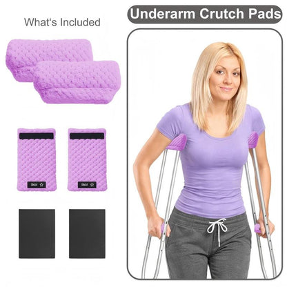 SPRING SEAON  Plush Underarm Crutch Pads and Hand Grips Cushions