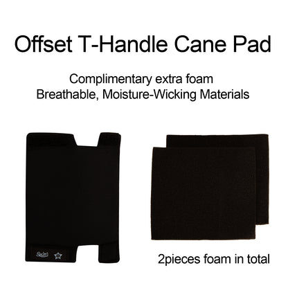 SpringSeaon Padded Cane Handle Covers - Universal Fit T-Handle Grip for Daily Mobility Accessories