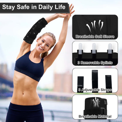 SPRING SEAON Adjustable Elbow Support Sleeve for Sleeping and Day Working - Fit Women & Men, Right & Left Arm