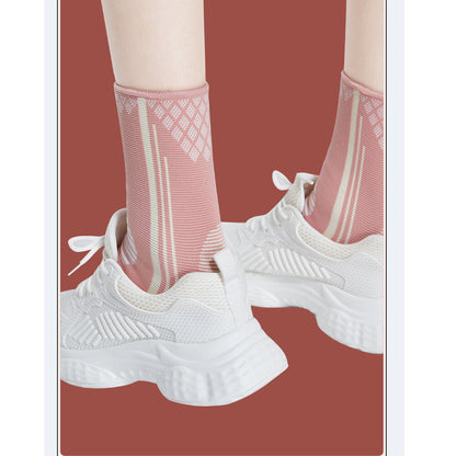 Ankle Compression Sleeve (1 Pair) - Ankle Support for Sports Running S-L