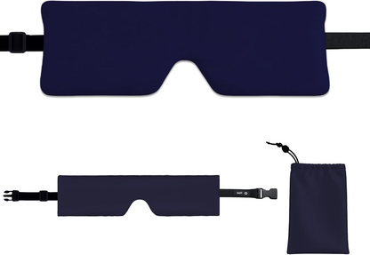SPRING SEAON Adjustable Upright Sleep Mask & Head Support(navy blue)