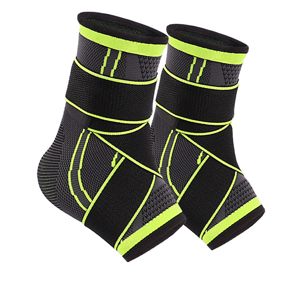 Color-​Adjustable Ankle Support (1 Pair) - Compression Support for Sports Protection S-XL - SpringSeaon