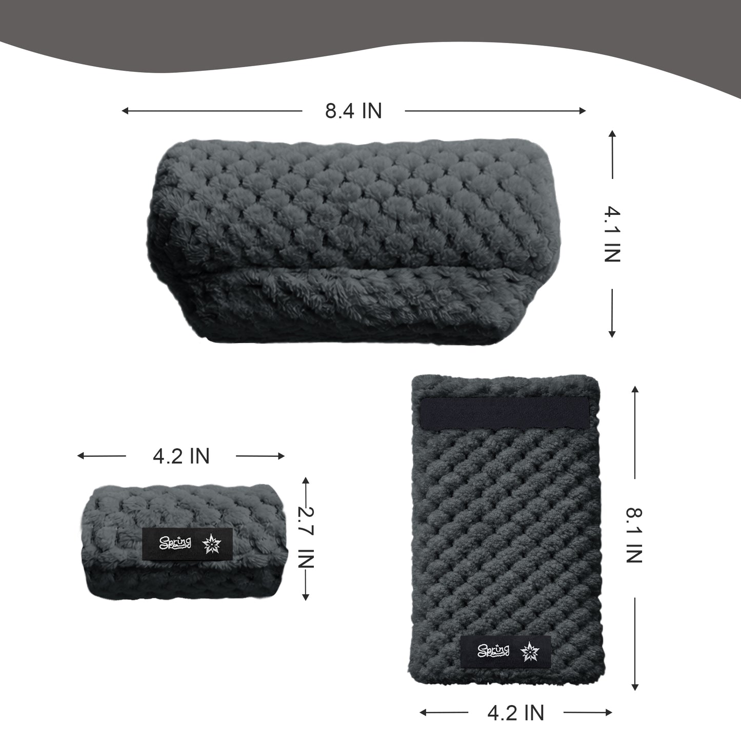 Crutch Pads and Hand Grips – Plush Soft Memory Foam Underarm Crutch Cushions