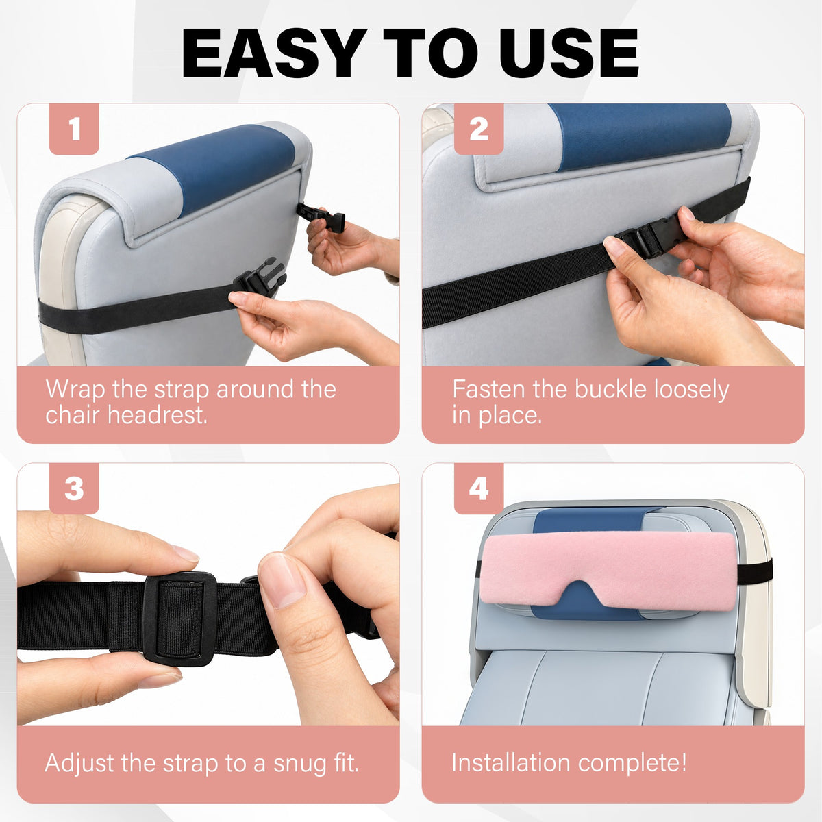 Color-​SPRING SEAON Adjustable Upright Sleep Mask & Head Support - SpringSeaon