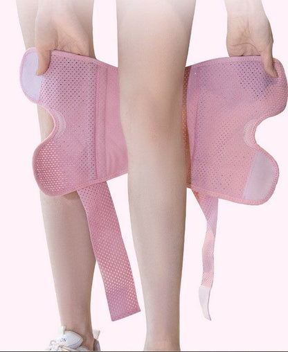 Knee Support with Side Stabilizers (1 Pair) - Breathable Adjustable Support for Sports S-L