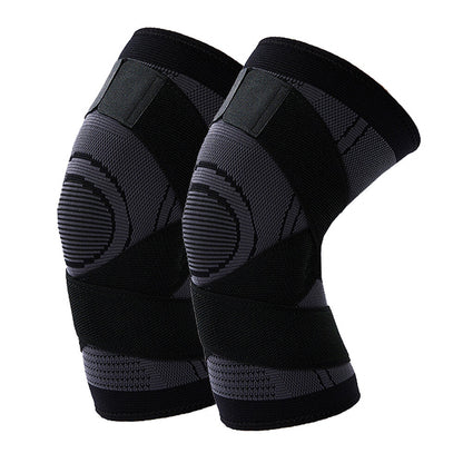 Compression Knee Sleeves (1 Pair) - Comfortable Lightweight Support for Running & Sports S-L
