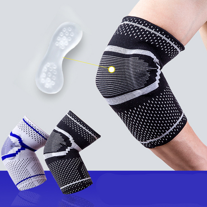 Elbow Compression Sleeve - Elbow Support for Sports & Weightlifting