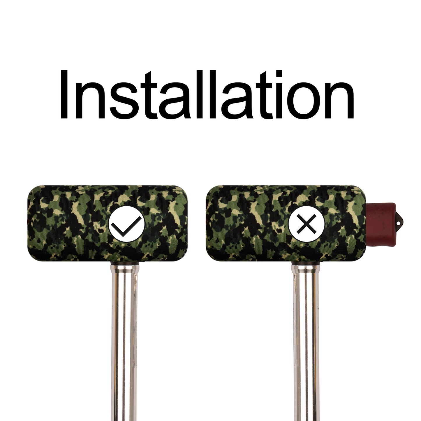 SpringSeaon Padded Cane Handle Covers - Universal Fit T-Handle Grip for Cane Stick