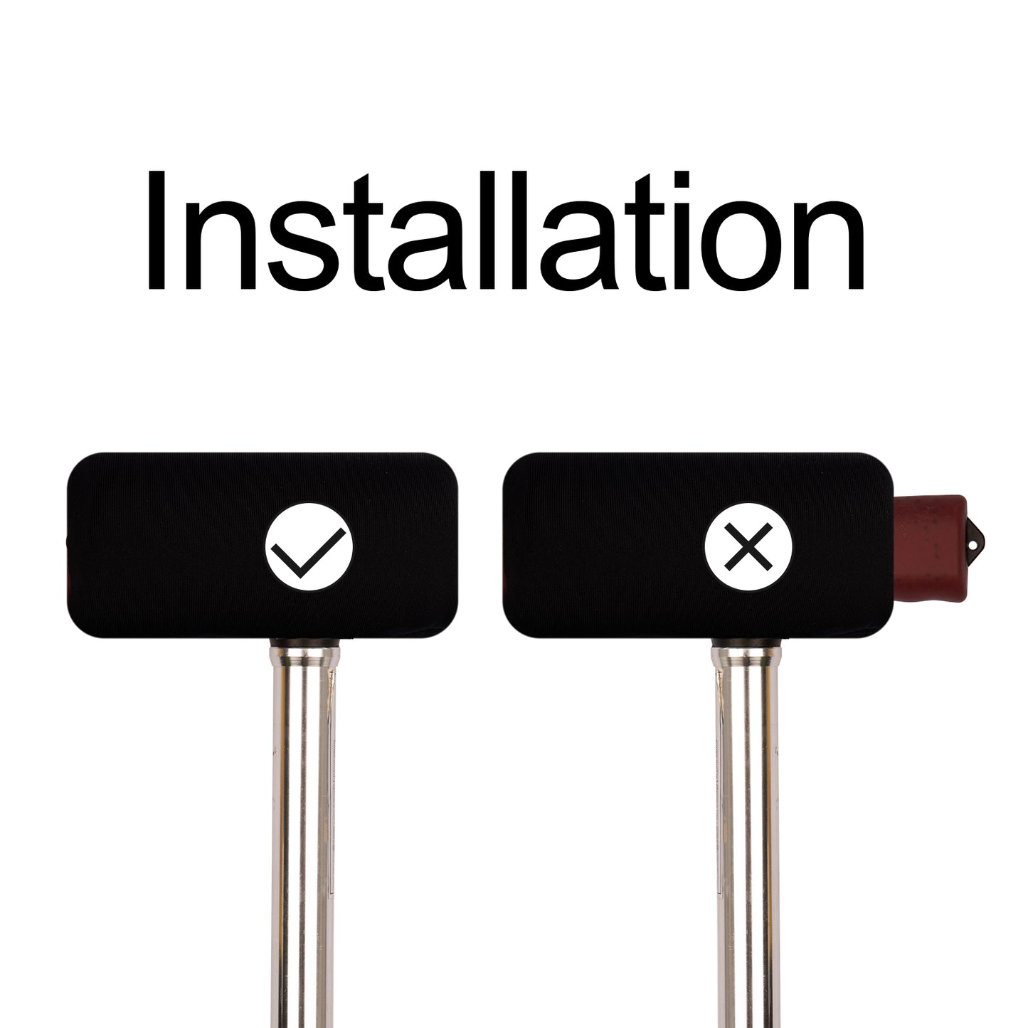 SpringSeaon Padded Cane Handle Covers - Universal Fit T-Handle Grip for Cane Stick