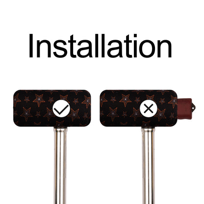 SpringSeaon Padded Cane Handle Covers - Universal Fit T-Handle Grip for Daily Mobility Accessories